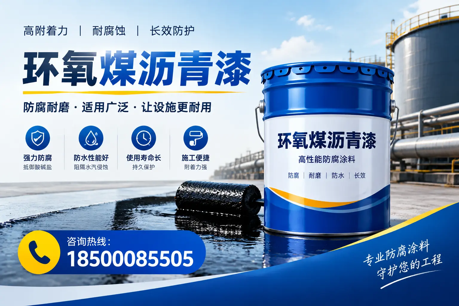环氧煤沥青漆与其他涂料的对比分析，助力红河企业决策